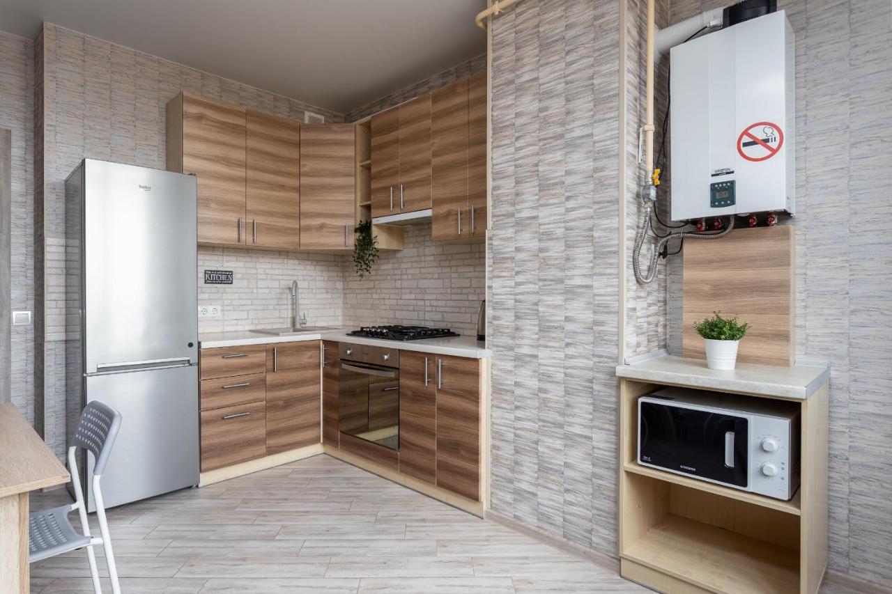 069 Apartment Near Airport In A New Building 基輔 外观 照片