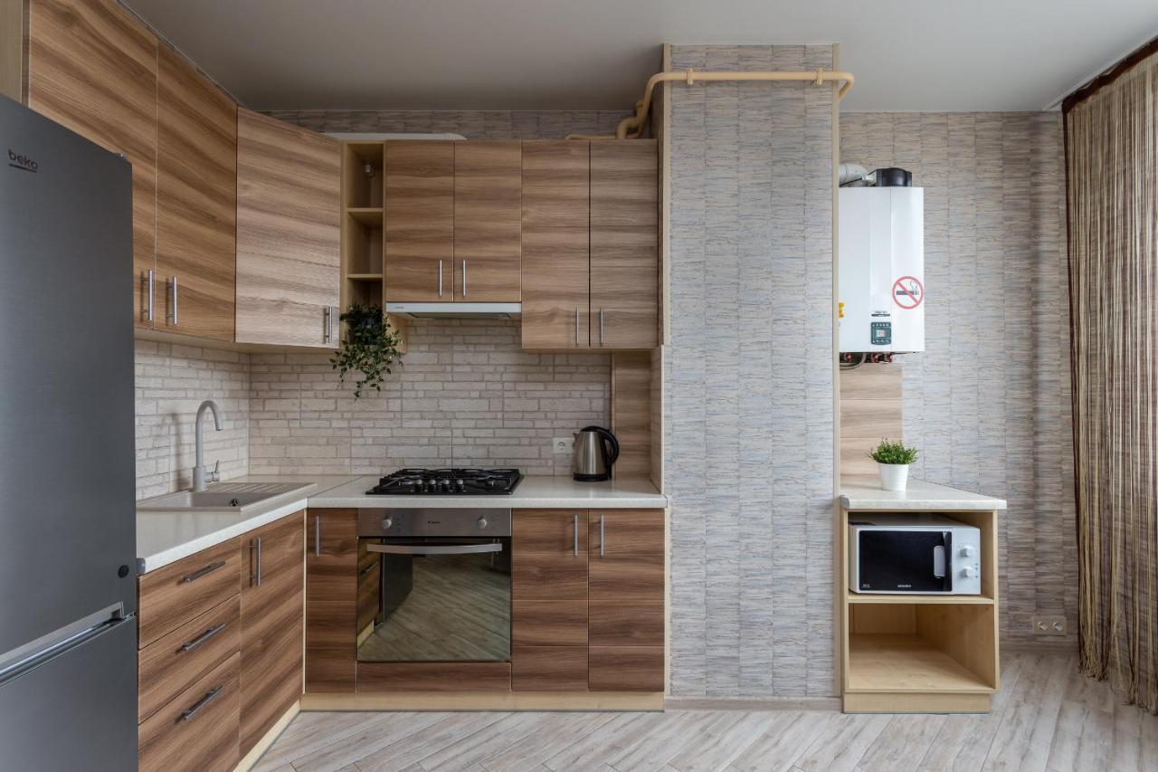 069 Apartment Near Airport In A New Building 基輔 外观 照片